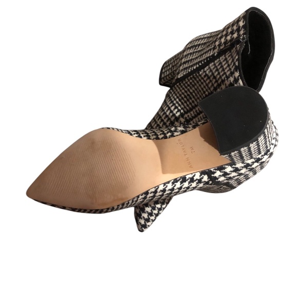 ANN TAYLOR Gingham booties - Picture 4 of 4